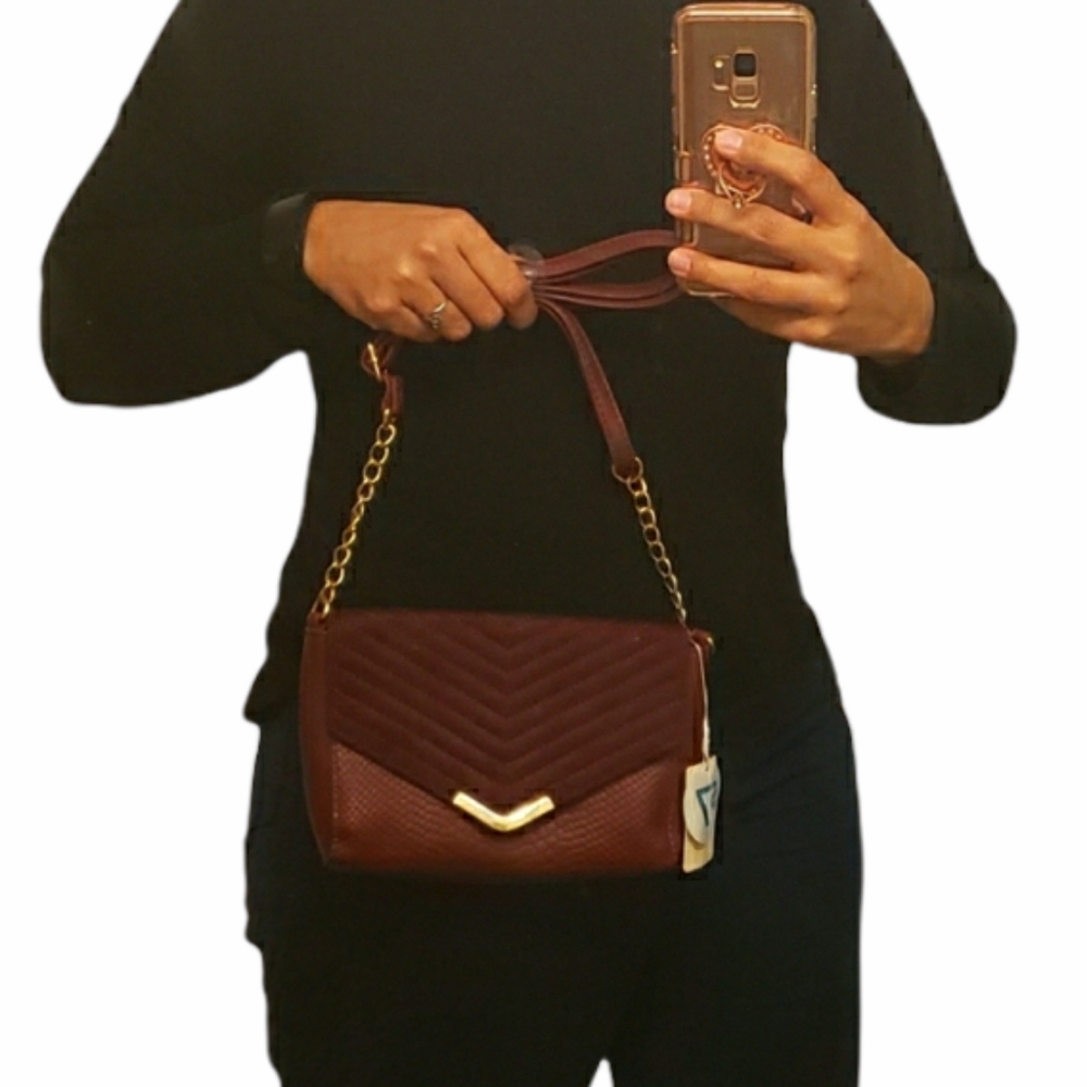 Burgundy Crossbody Purse - Picture 4 of 4